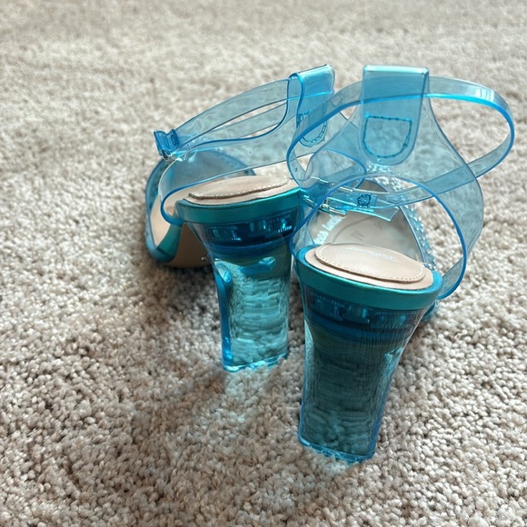 Aldo X Disney Glassslipper in Blue Heels Cinderella Collection - Picture 8 of 9